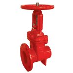 OS&Y Type Flange end Grooved End Gate Valve