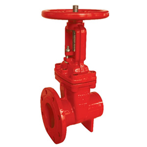 OS&Y Type Flange end Grooved End Gate Valve